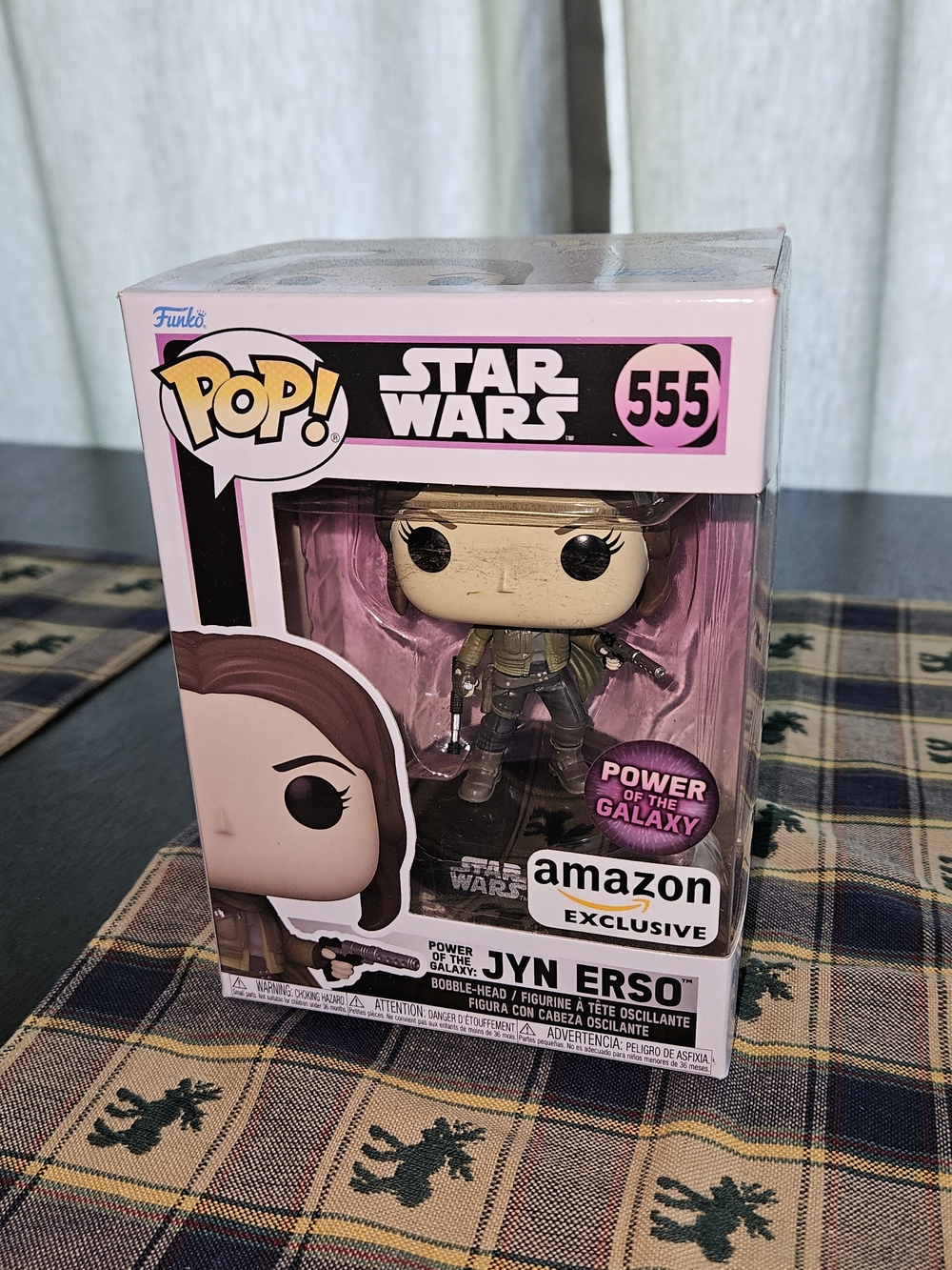 Funko 555 Pop Star Wars Jyn Erso Pop! Vinyl Collectors Piece NIB